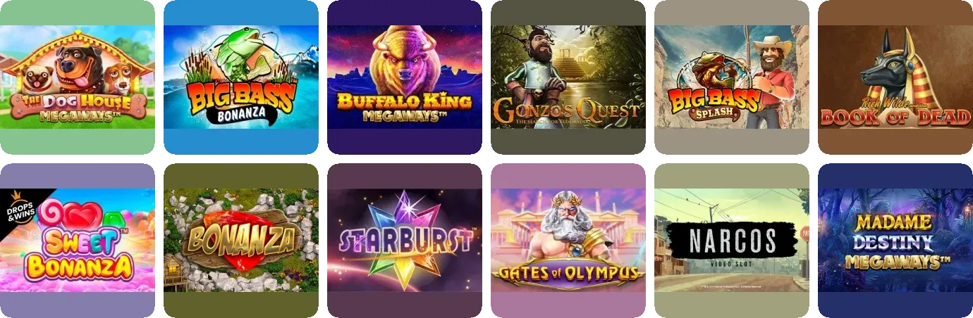 Pikapotti Casino games