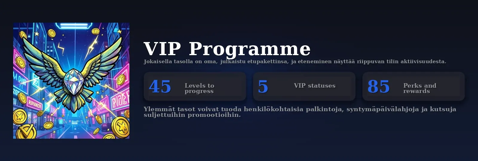 Pikapotti Casino VIP-ohjelma
